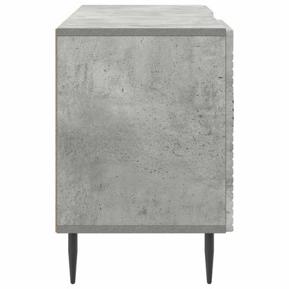 TV Cabinet Concrete Grey 102 x 34.5 x 50 cm Engineered Wood