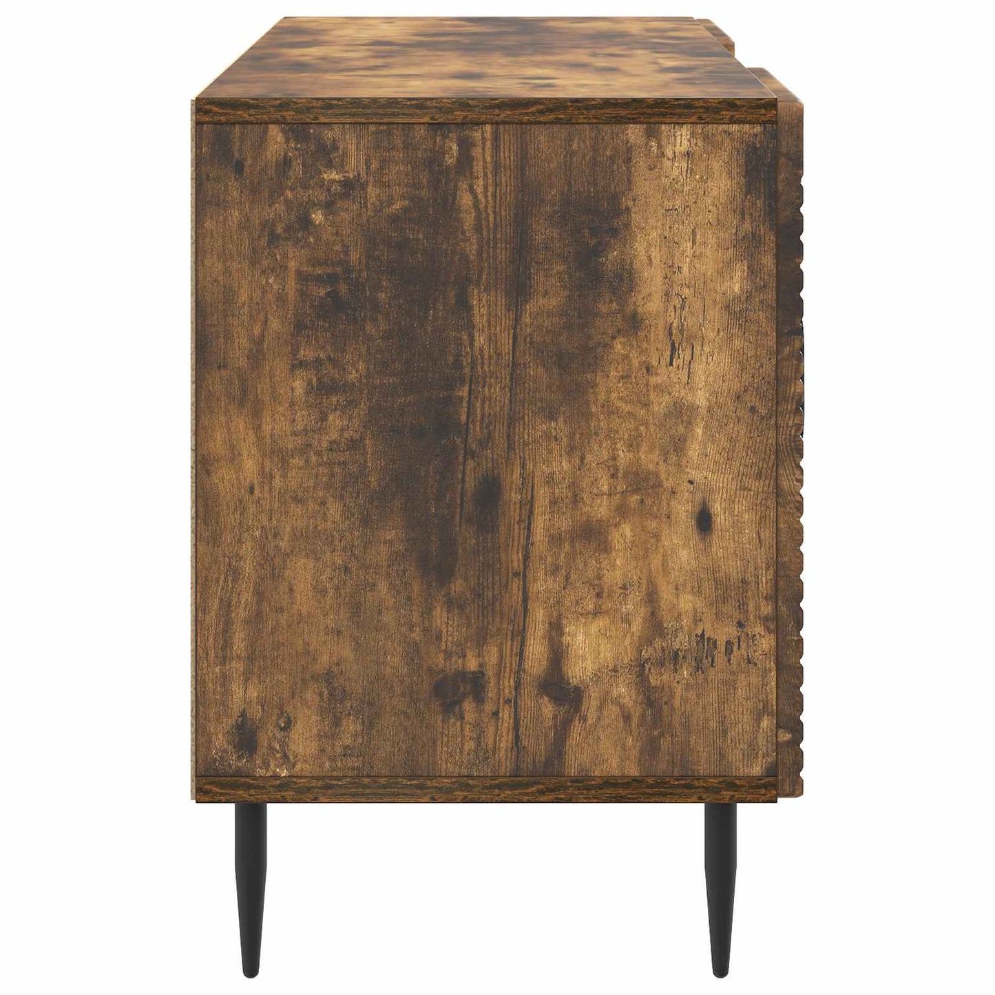 TV Cabinet Smoked Oak 102 x 34.5 x 50 cm Engineered Wood