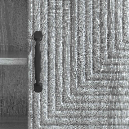TV Cabinet Grey Sonoma 102 x 34.5 x 50 cm Engineered Wood