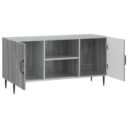 TV Cabinet Grey Sonoma 102 x 34.5 x 50 cm Engineered Wood