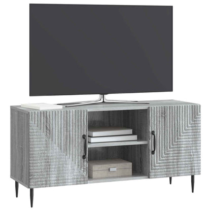 TV Cabinet Grey Sonoma 102 x 34.5 x 50 cm Engineered Wood
