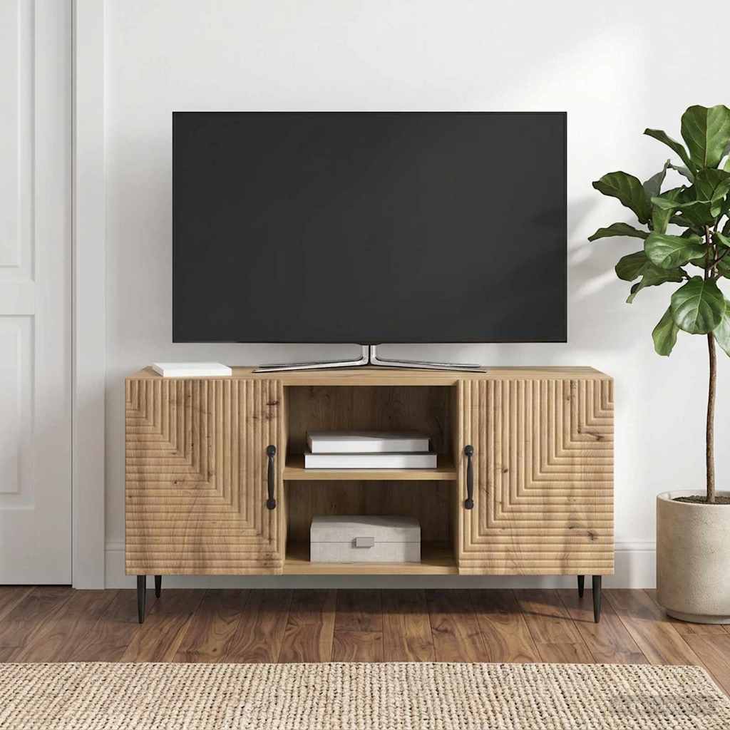 TV Cabinet Artisan Oak 102 x 34.5 x 50 cm Engineered Wood