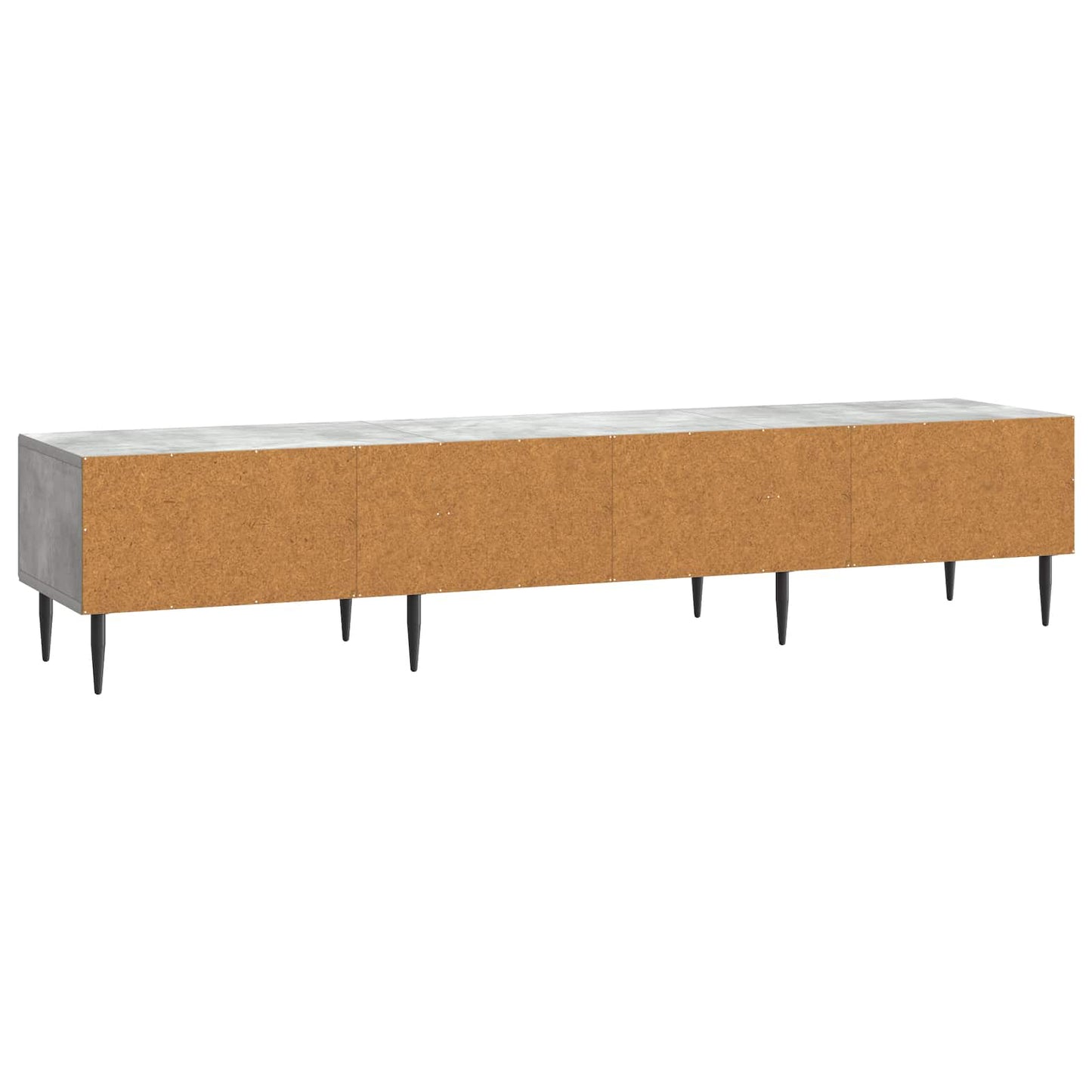 TV Cabinet Concrete Grey 147 x 34.5 x 30 cm Engineered Wood
