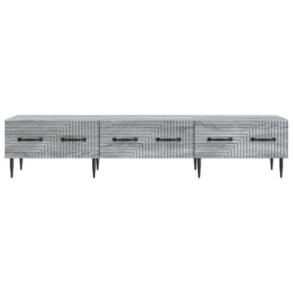 TV Cabinet Grey Sonoma 147 x 34.5 x 30 cm Engineered Wood
