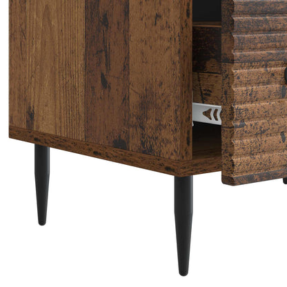 TV Cabinet Old Wood 147 x 34.5 x 30 cm Engineered Wood