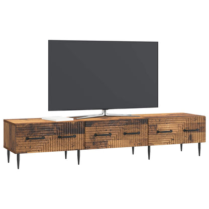 TV Cabinet Old Wood 147 x 34.5 x 30 cm Engineered Wood