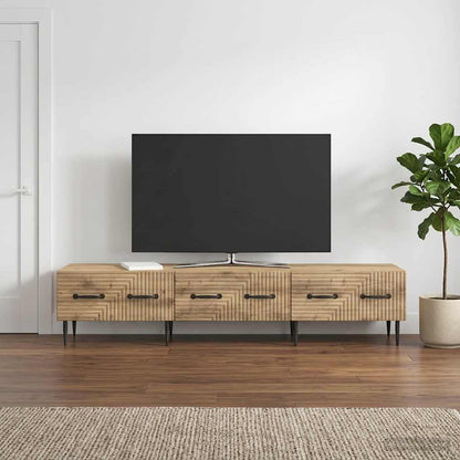 TV Cabinet Artisan Oak 147 x 34.5 x 30 cm Engineered Wood