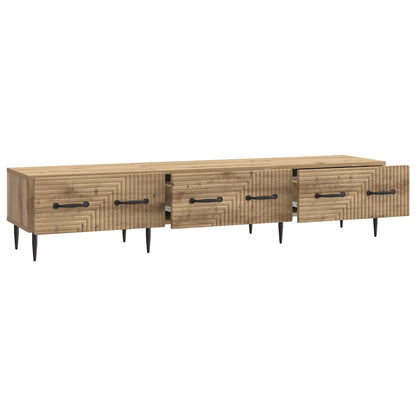 TV Cabinet Artisan Oak 147 x 34.5 x 30 cm Engineered Wood