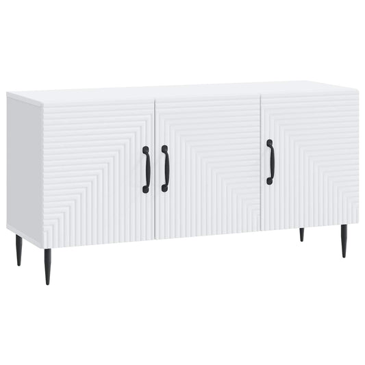 TV Cabinet White 99 x 34.5 x 50 cm Engineered Wood