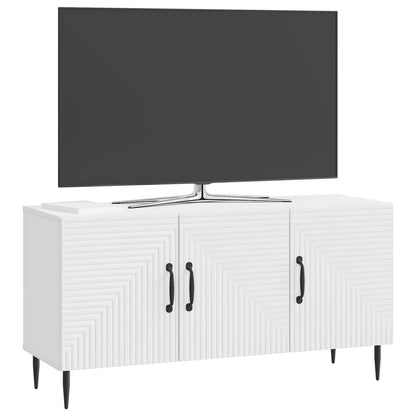 TV Cabinet White 99 x 34.5 x 50 cm Engineered Wood