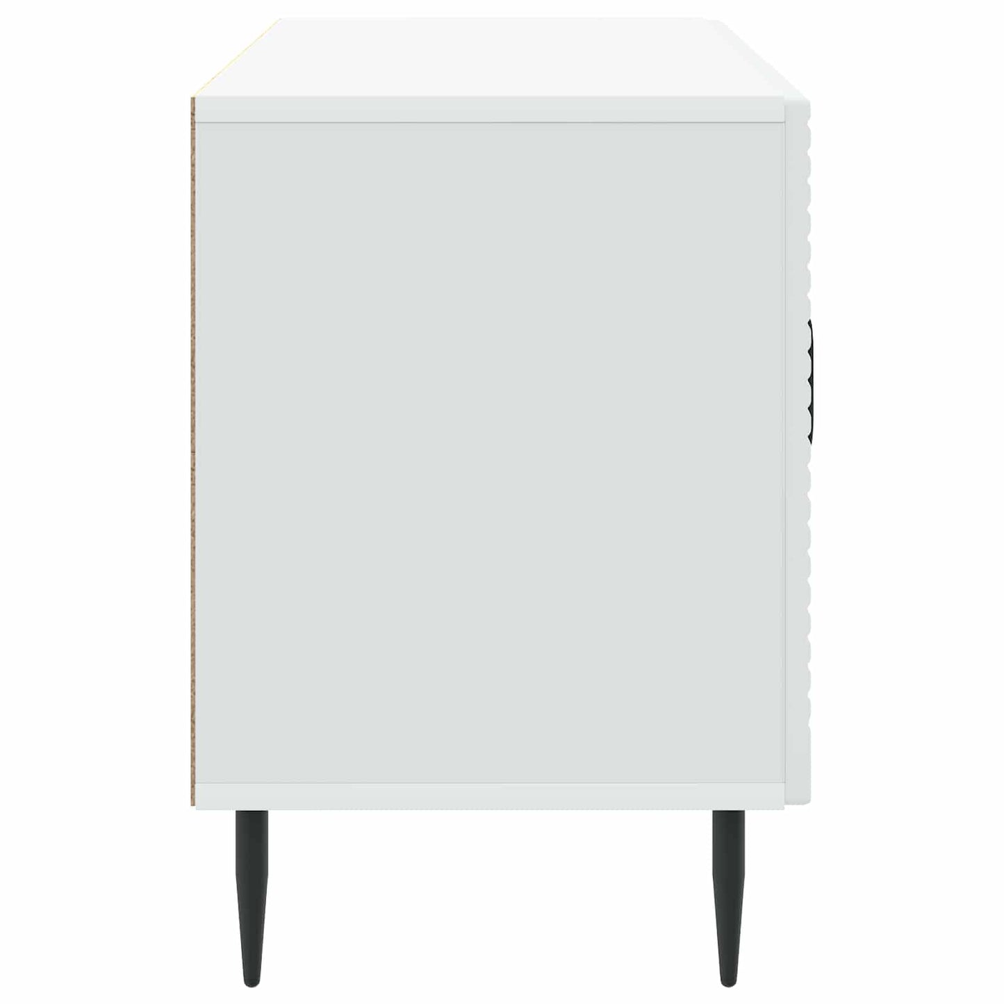 TV Cabinet White 99 x 34.5 x 50 cm Engineered Wood