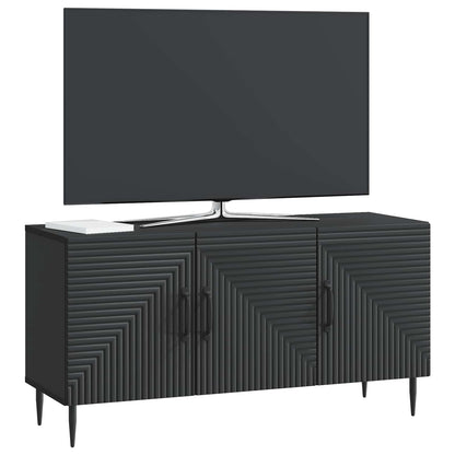 TV Cabinet Black 99 x 34.5 x 50 cm Engineered Wood