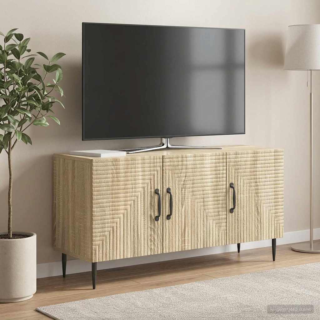 TV Cabinet Sonoma Oak 99 x 34.5 x 50 cm Engineered Wood
