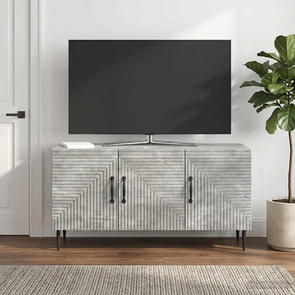 TV Cabinet Concrete Grey 99 x 34.5 x 50 cm Engineered Wood