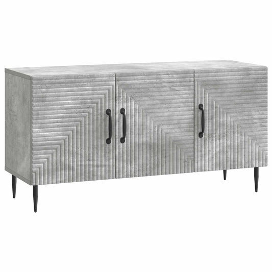 TV Cabinet Concrete Grey 99 x 34.5 x 50 cm Engineered Wood