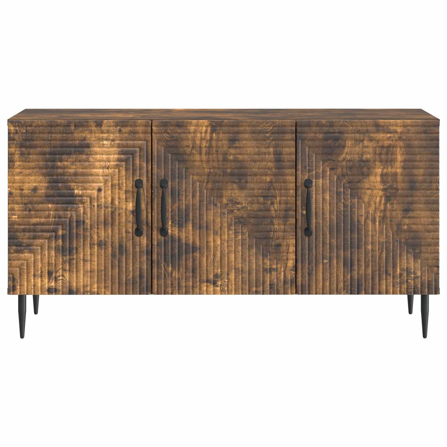 TV Cabinet Smoked Oak 99 x 34.5 x 50 cm Engineered Wood