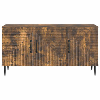 TV Cabinet Smoked Oak 99 x 34.5 x 50 cm Engineered Wood