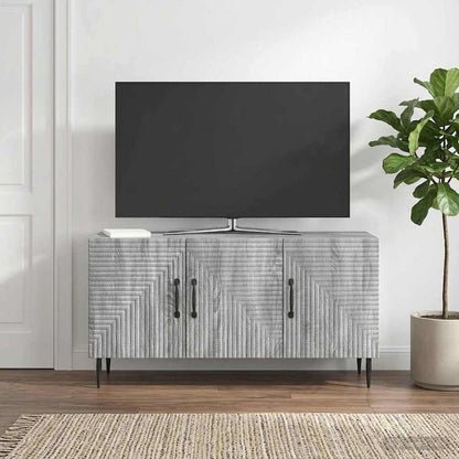 TV Cabinet Grey Sonoma 99 x 34.5 x 50 cm Engineered Wood