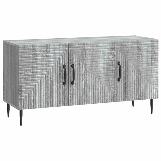 TV Cabinet Grey Sonoma 99 x 34.5 x 50 cm Engineered Wood