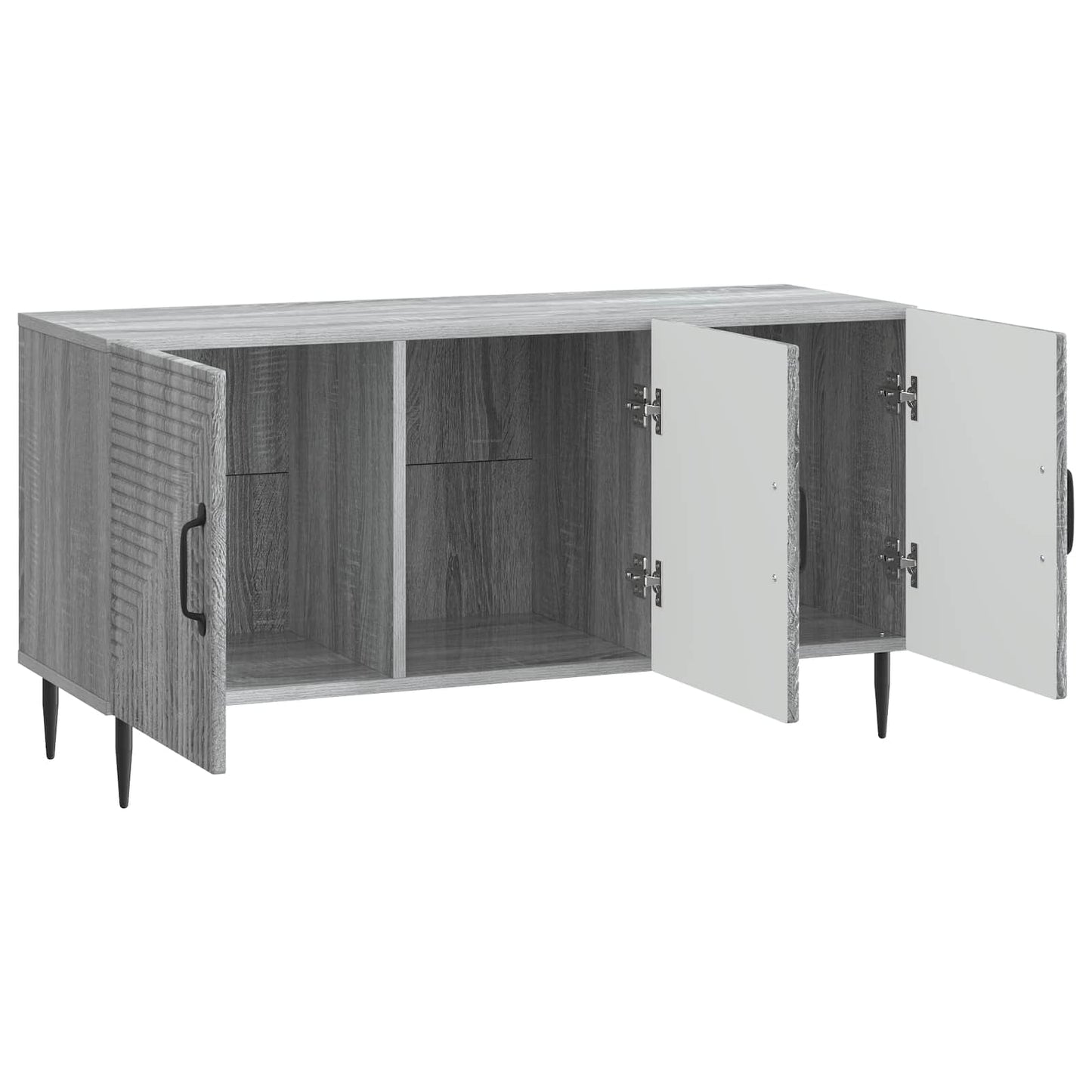 TV Cabinet Grey Sonoma 99 x 34.5 x 50 cm Engineered Wood