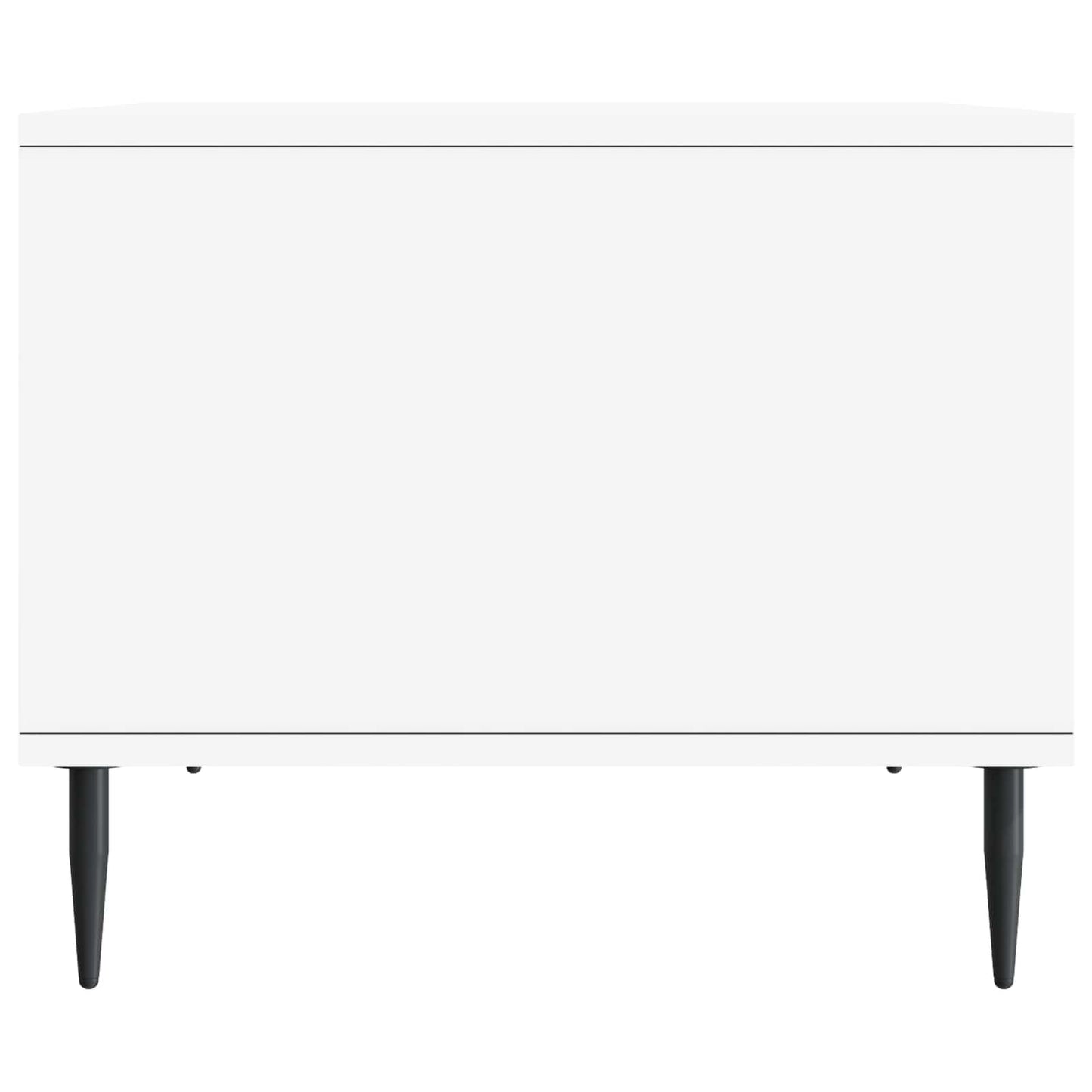 Coffee Table White 90 x 50 x 40 cm Engineered Wood