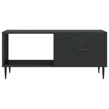 Coffee Table Black 90 x 50 x 40 cm Engineered Wood