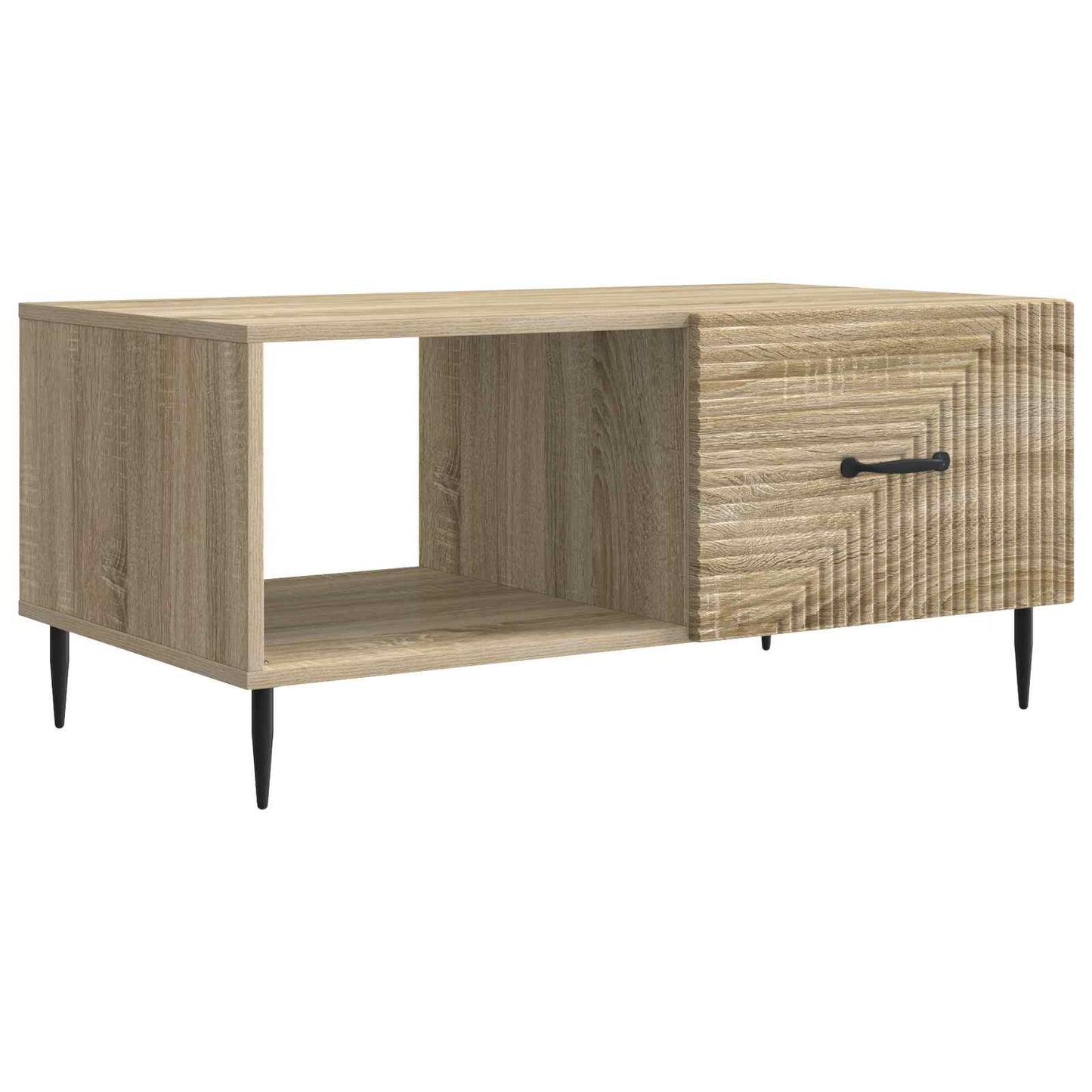 Coffee Table Sonoma Oak 90 x 50 x 40 cm Engineered Wood