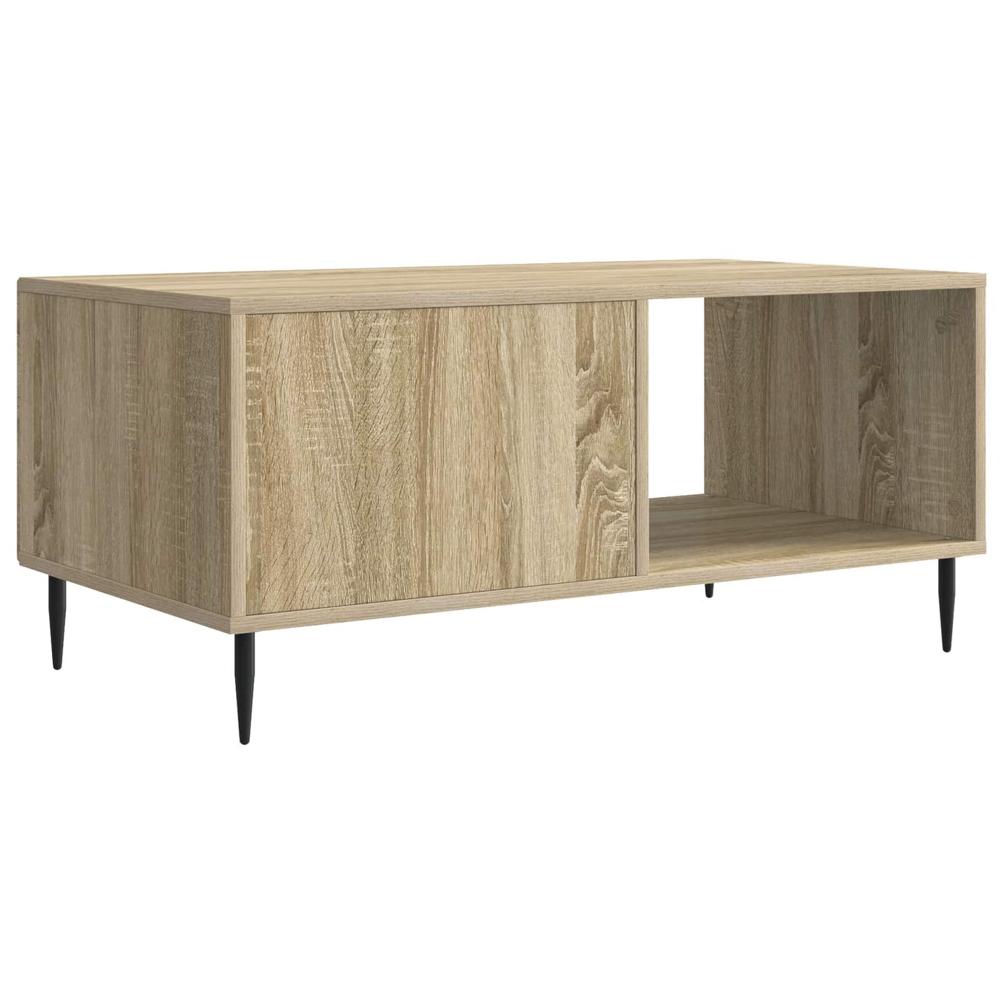 Coffee Table Sonoma Oak 90 x 50 x 40 cm Engineered Wood