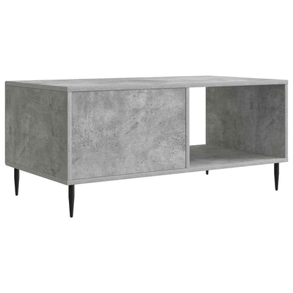 Coffee Table Concrete Grey 90 x 50 x 40 cm Engineered Wood
