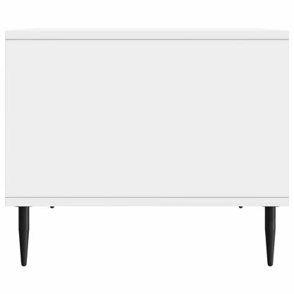 Coffee Table High Gloss White 90 x 50 x 40 cm Engineered Wood