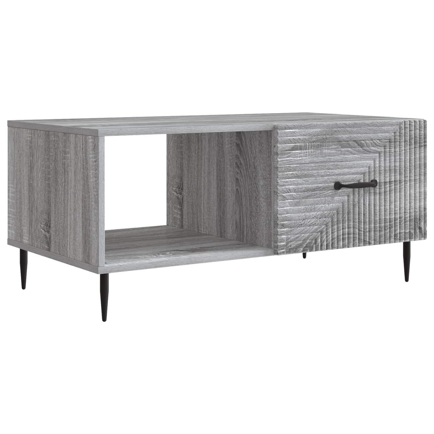 Coffee Table Grey Sonoma 90 x 50 x 40 cm Engineered Wood