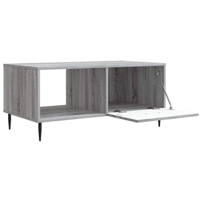 Coffee Table Grey Sonoma 90 x 50 x 40 cm Engineered Wood
