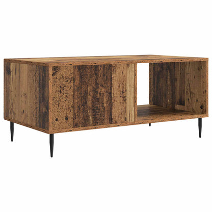 Coffee Table Old Wood 90 x 50 x 40 cm Engineered Wood