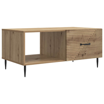 Coffee Table Artisan Oak 90 x 50 x 40 cm Engineered Wood