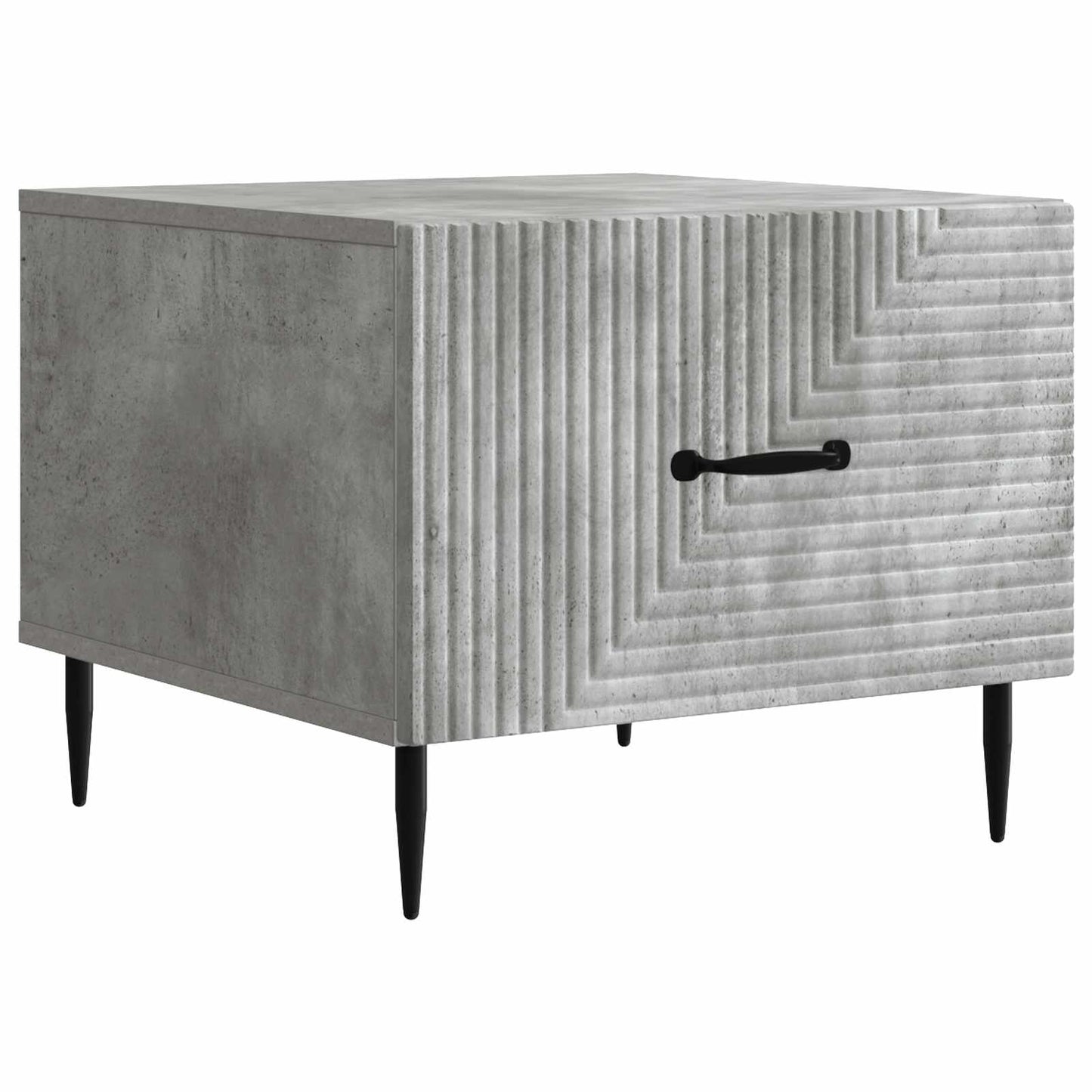 Coffee Table Concrete Grey 49 x 50 x 40 cm Engineered Wood