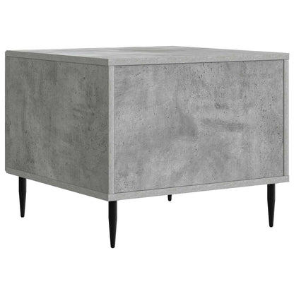 Coffee Table Concrete Grey 49 x 50 x 40 cm Engineered Wood