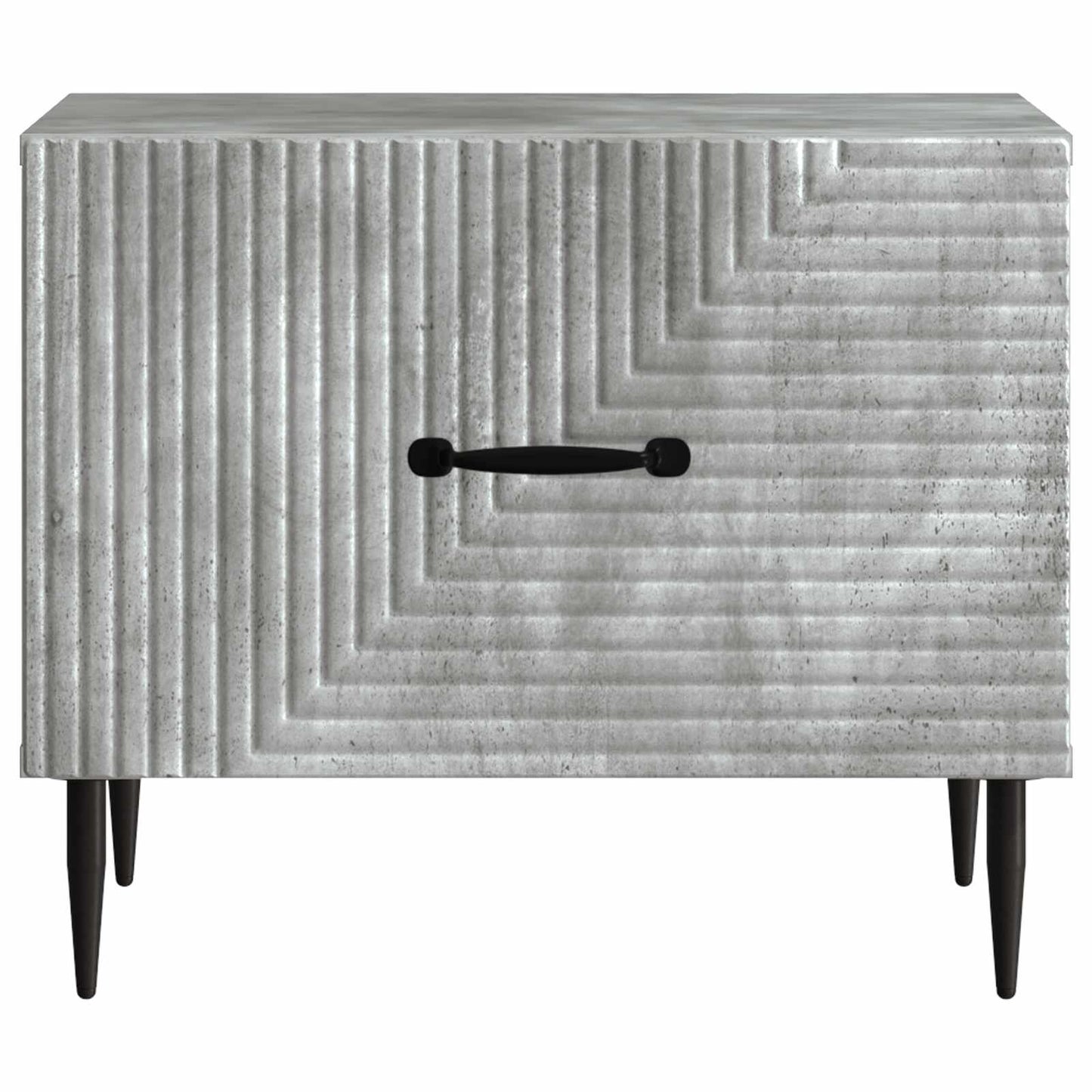 Coffee Table Concrete Grey 49 x 50 x 40 cm Engineered Wood