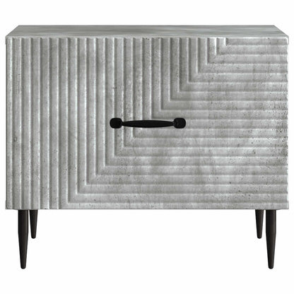 Coffee Table Concrete Grey 49 x 50 x 40 cm Engineered Wood
