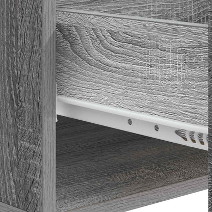 Coffee Table Grey Sonoma 49 x 50 x 40 cm Engineered Wood