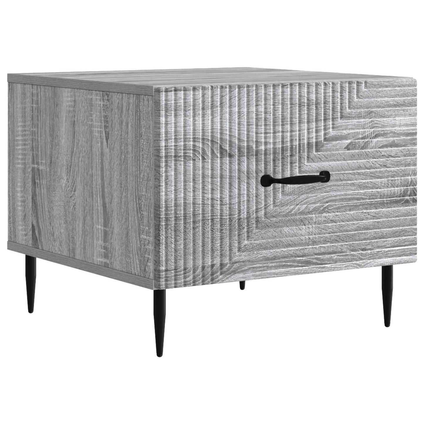 Coffee Table Grey Sonoma 49 x 50 x 40 cm Engineered Wood