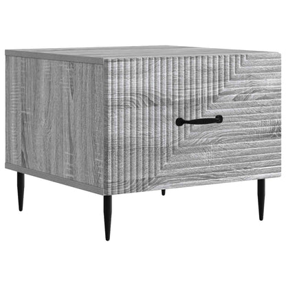 Coffee Table Grey Sonoma 49 x 50 x 40 cm Engineered Wood