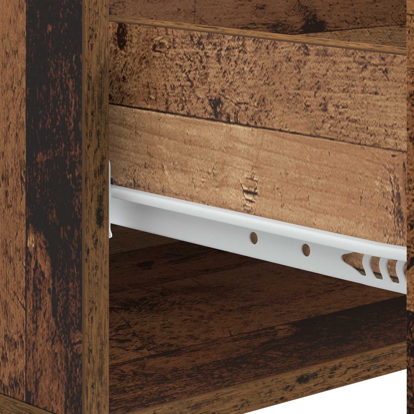 Coffee Table Old Wood 49 x 50 x 40 cm Engineered Wood