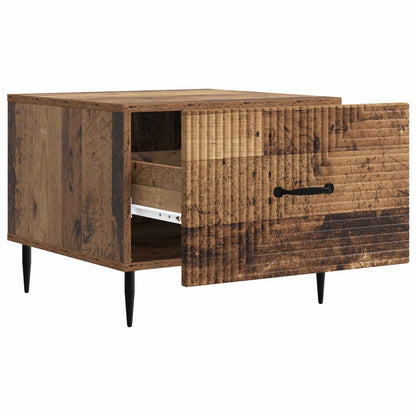 Coffee Table Old Wood 49 x 50 x 40 cm Engineered Wood