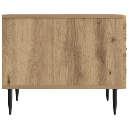 Coffee Table Artisan Oak 49 x 50 x 40 cm Engineered Wood