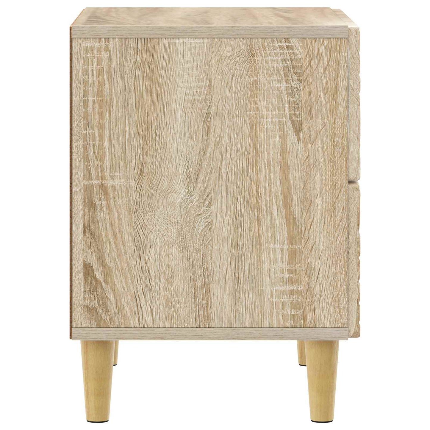 Bedside Table Sonoma Oak 43 x 34.5 x 48 cm Engineered Wood