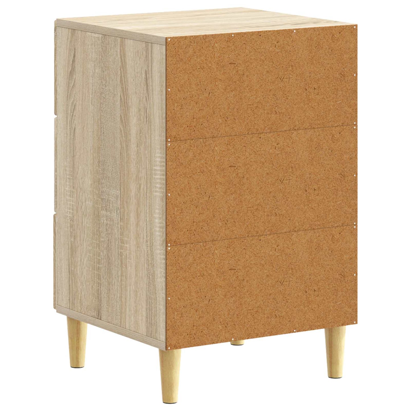 Bedside Table Sonoma Oak 43 x 39.5 x 66.5 cm Engineered Wood