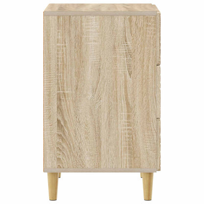 Bedside Table Sonoma Oak 43 x 39.5 x 66.5 cm Engineered Wood