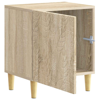 Bedside Table Sonoma Oak 43 x 34.5 x 50 cm Engineered Wood