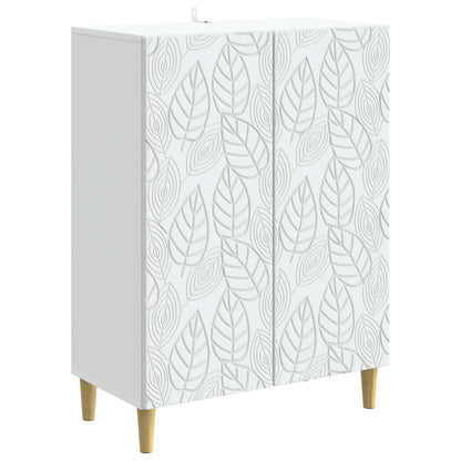 Sideboard White 66 x 34.5 x 90 cm Engineered Wood