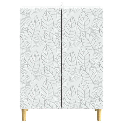 Sideboard White 66 x 34.5 x 90 cm Engineered Wood